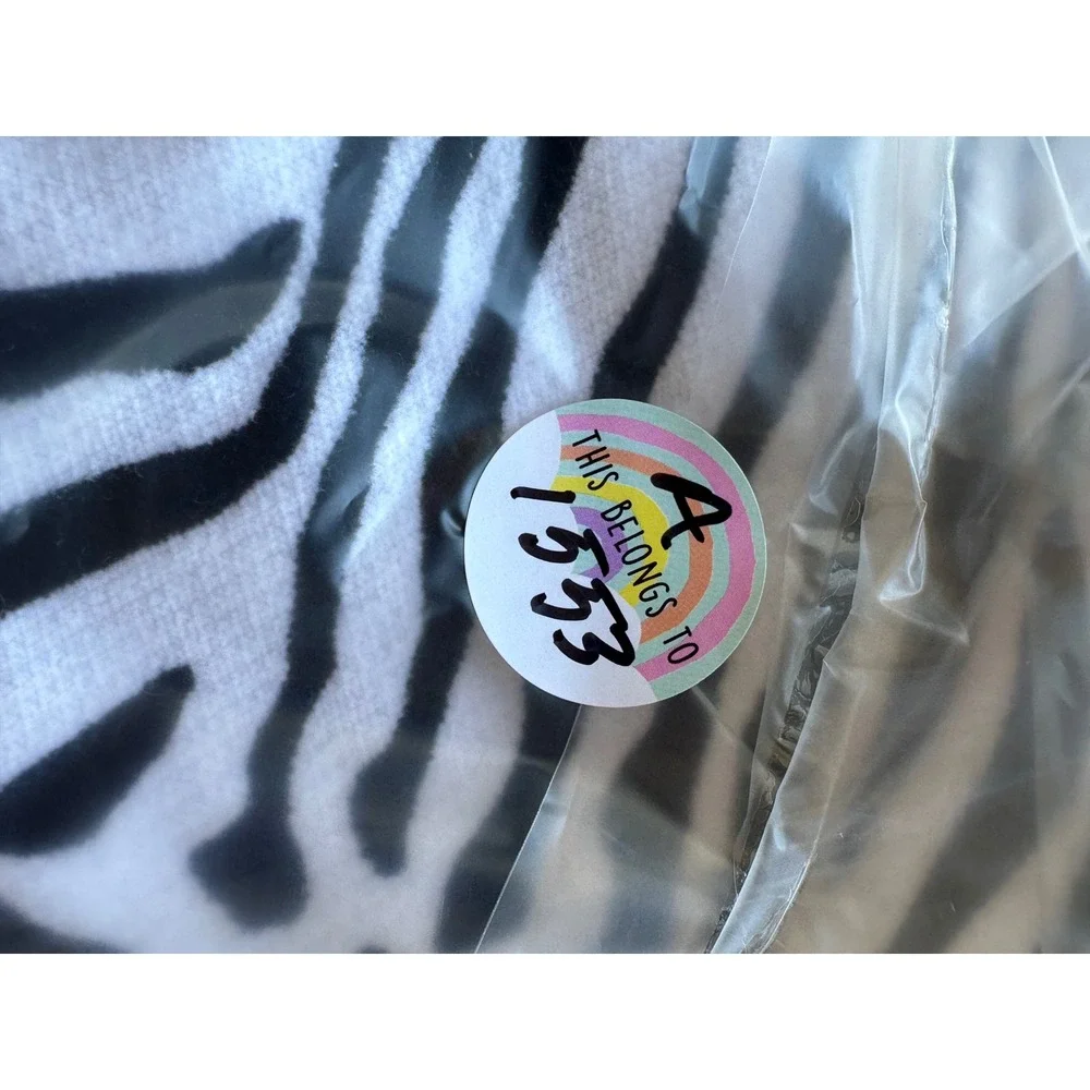 Gymboree Girls Zebra Print y2k‎ Sleeveless Corduroy A-Line Dress 12-18M